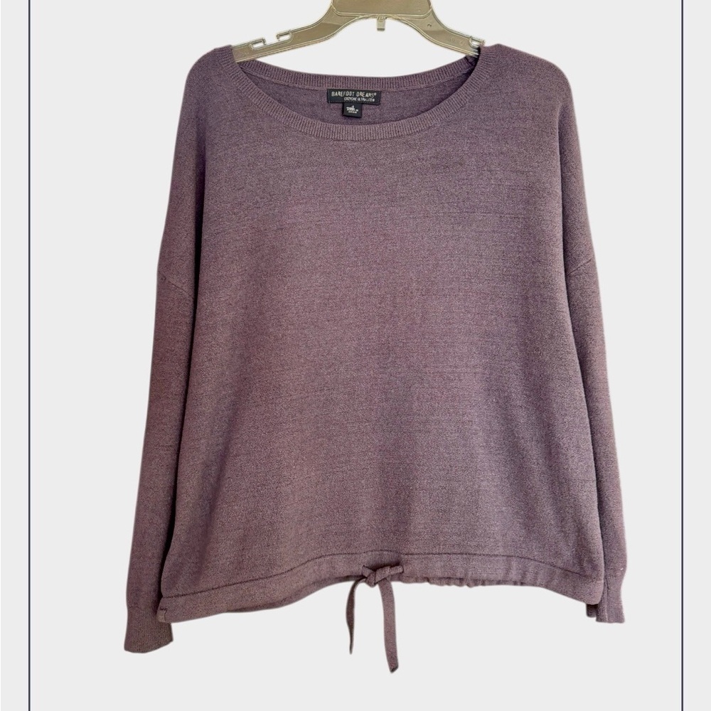 Barefoot Dreams Ultra Lite Slouchy Pullover NWOT Current in Store